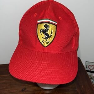 North carolina State Wolfpack red Ferrari Fan baseball sloop March madness cap